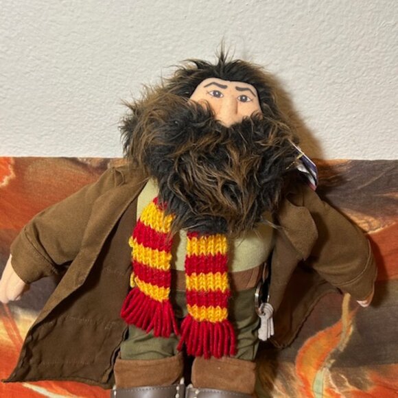 NWT RARE VINTAGE 2000 Harry Potter Hagrid Plush Doll Made by GUND  - Picture 10 of 14